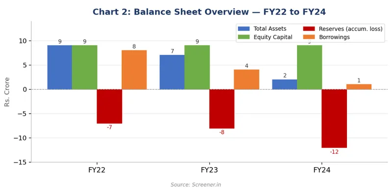 Balance Sheet Overview — FY22 to FY24
